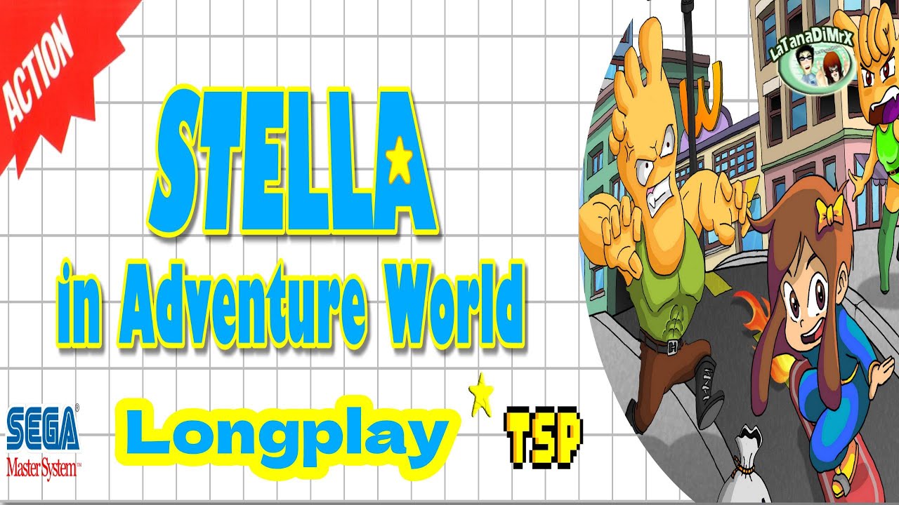 Stella In Adventure World Sega Master System (Hack) Longplay [HD]