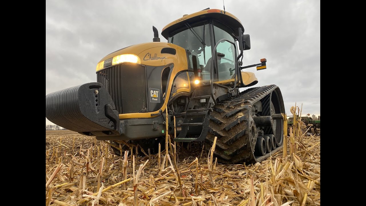 Fall tillage. chisel plowing corn stalks!