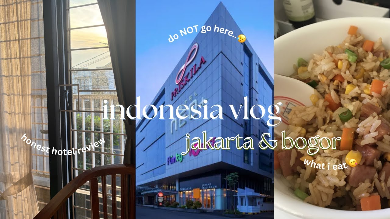 what I eat in a day 😋 hotel neo+ airport jakarta honest review 😱 bogor 🇮🇩 