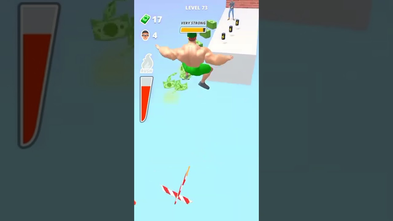 Muscle Rush Run Game Play New Android and iOS game #1-How to play Mobile game