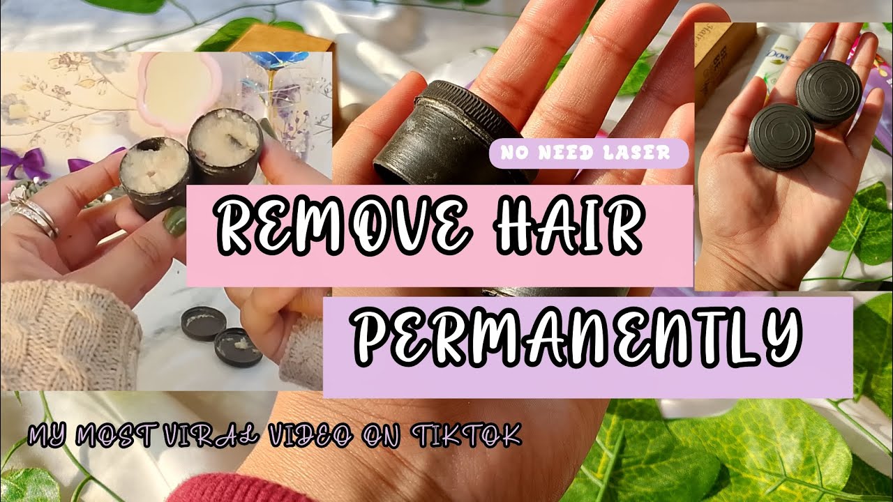 REMOVED HAIR PERMANENTLY | NO WAX | NO RAZOR | NO LASER
