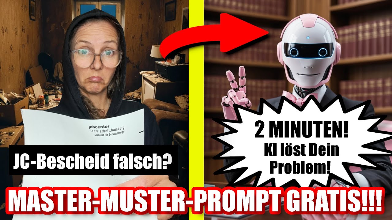 Jobcenter-Bescheid mit KI pr&uuml;fen: Widerspruch & Klage SOFORT erstellen!