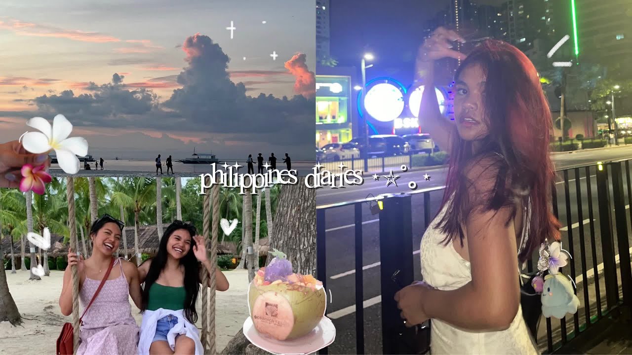PHILIPPINES VLOG🇵🇭visiting family, karaoke, pretty views, dyeing my hair, good food, island hopping