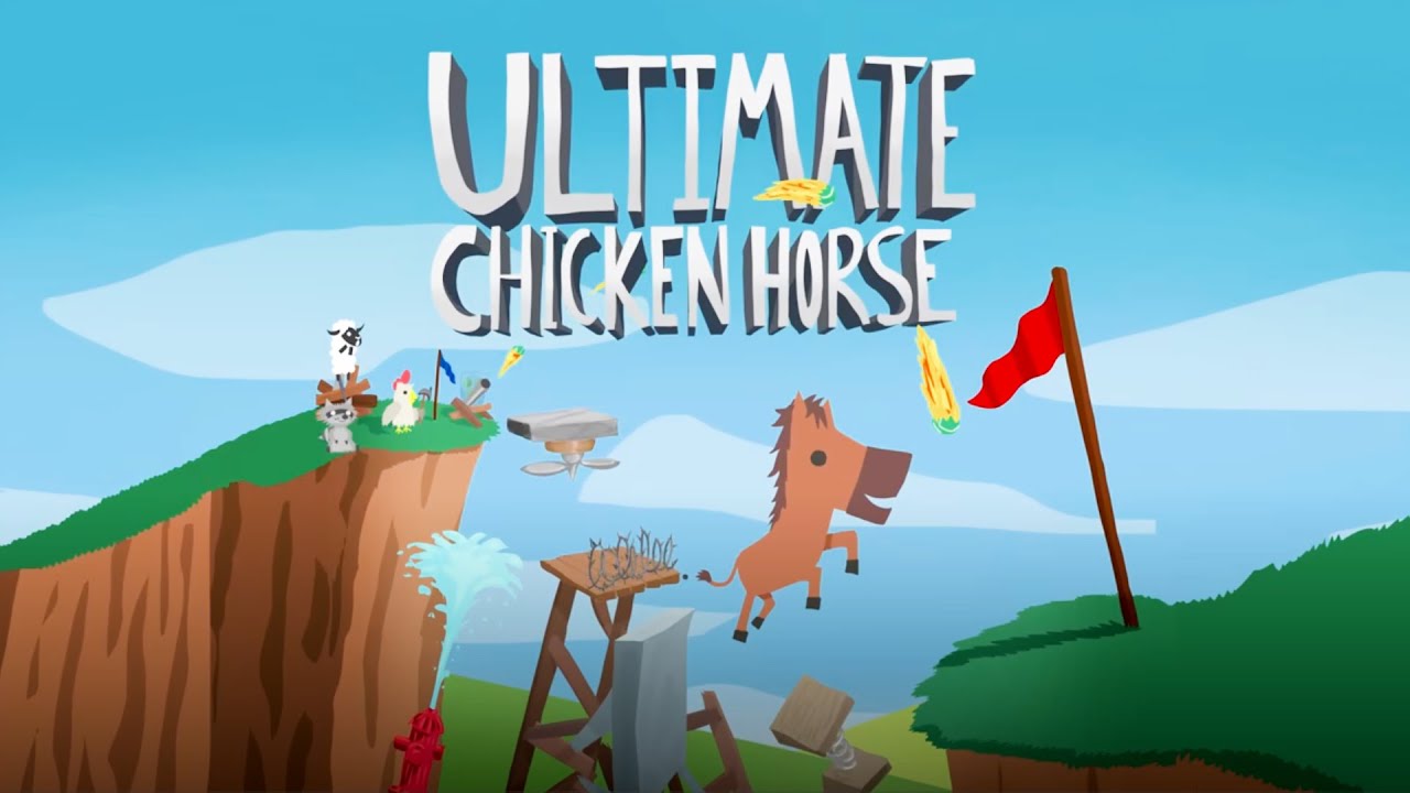 【Ultimate Chicken Horse】最強の畜生を決める障害物競争、開幕