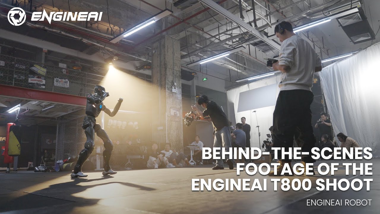 EngineAI T800 BTS Footage: Setting the Record Straight on CGI Rumors