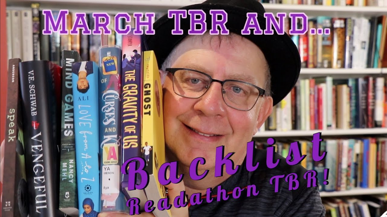 My March TBR & Backlist Readathon TBR!