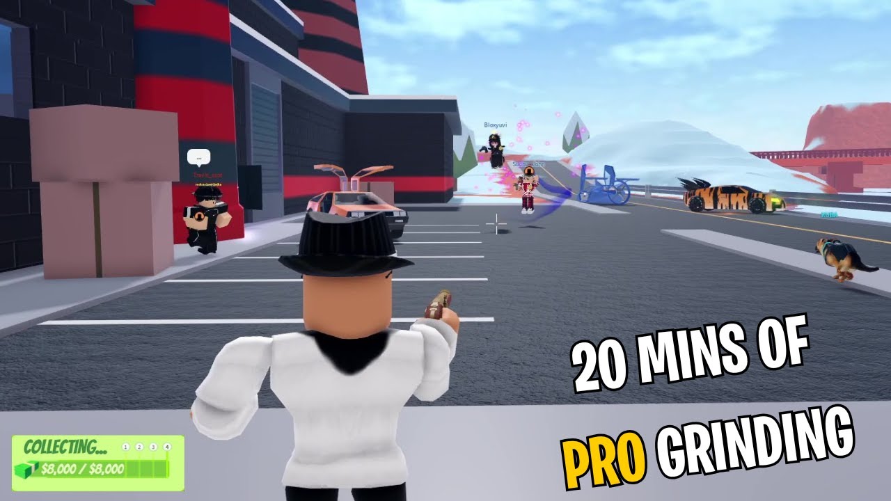PRO and Sweaty Jailbreak Grinding Gameplay...(Roblox Jailbreak)