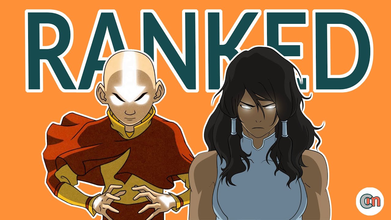 Ranking all 7 Seasons of Avatar: The Last Airbender and The Legend of Korra