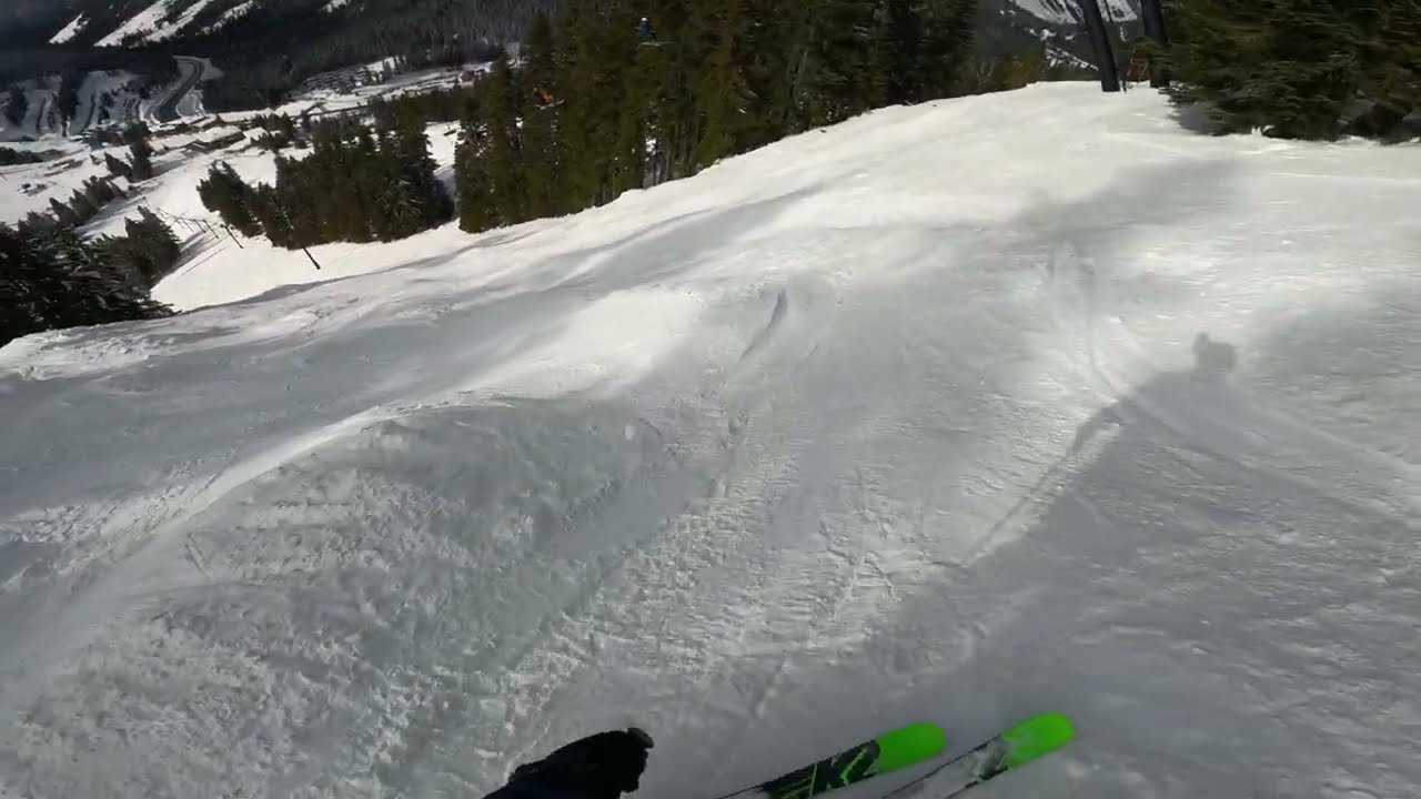 Stevens Pass 2023-02-25 Skiing - I5, epic fun awaits at the end of the bumps
