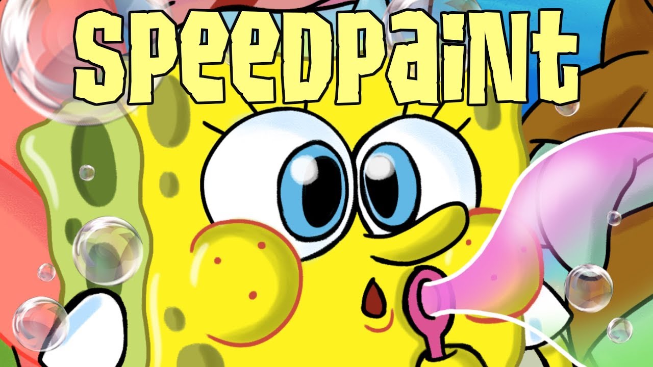 SpongeBob 20th Anniversary Speedpaint! #SabNino #SpongeBob #Speedpaint