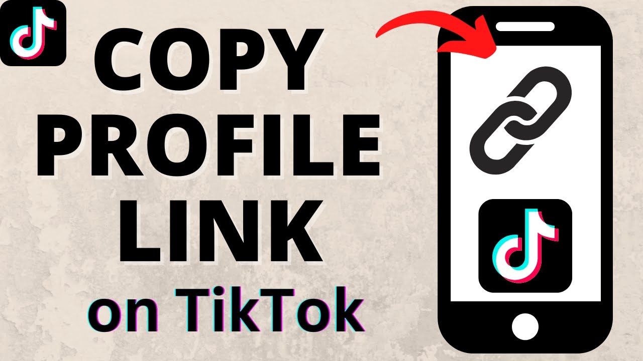 Как скопировать URL-адрес ссылки профиля TikTok