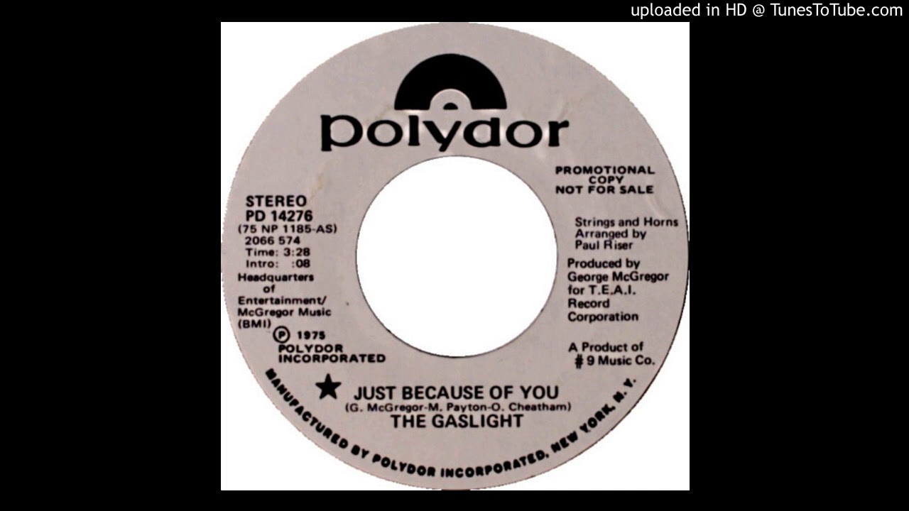 The Gaslight - Just Because Of You