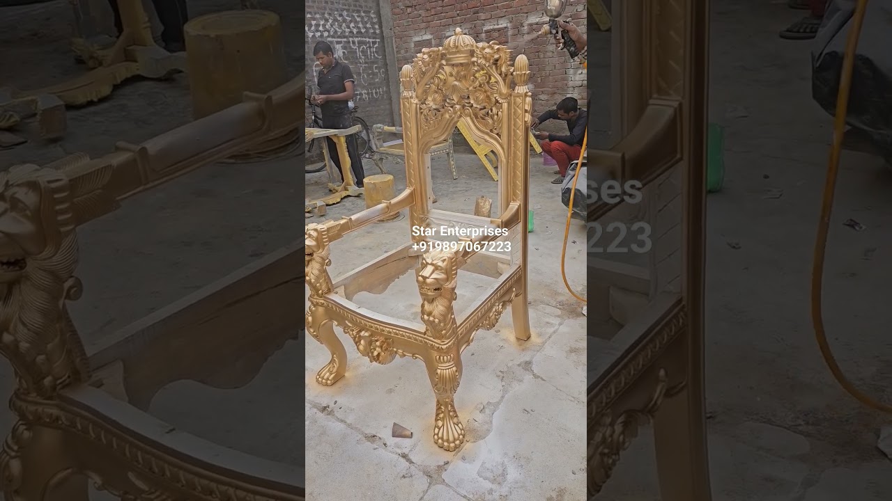 Antique Carved Dining Chair By Star Enterprises Furniture #chair #carving #dining
