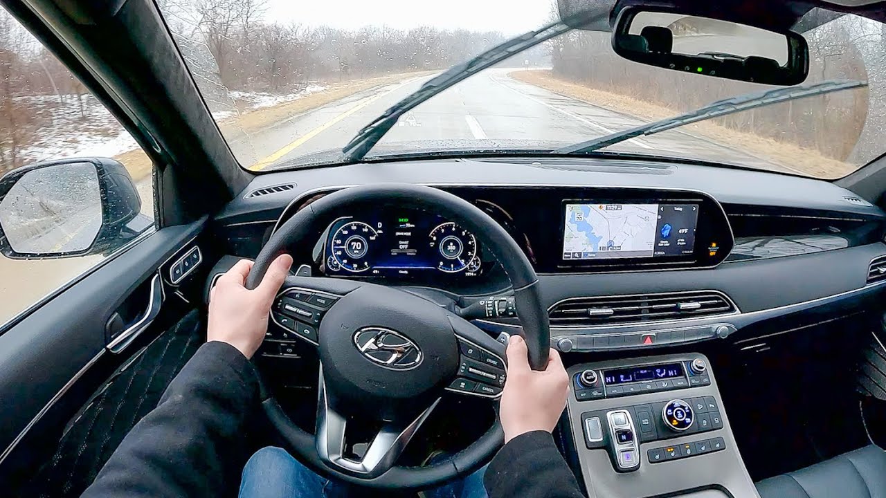 2022 Hyundai Palisade Calligraphy - POV Test Drive (Binaural Audio)
