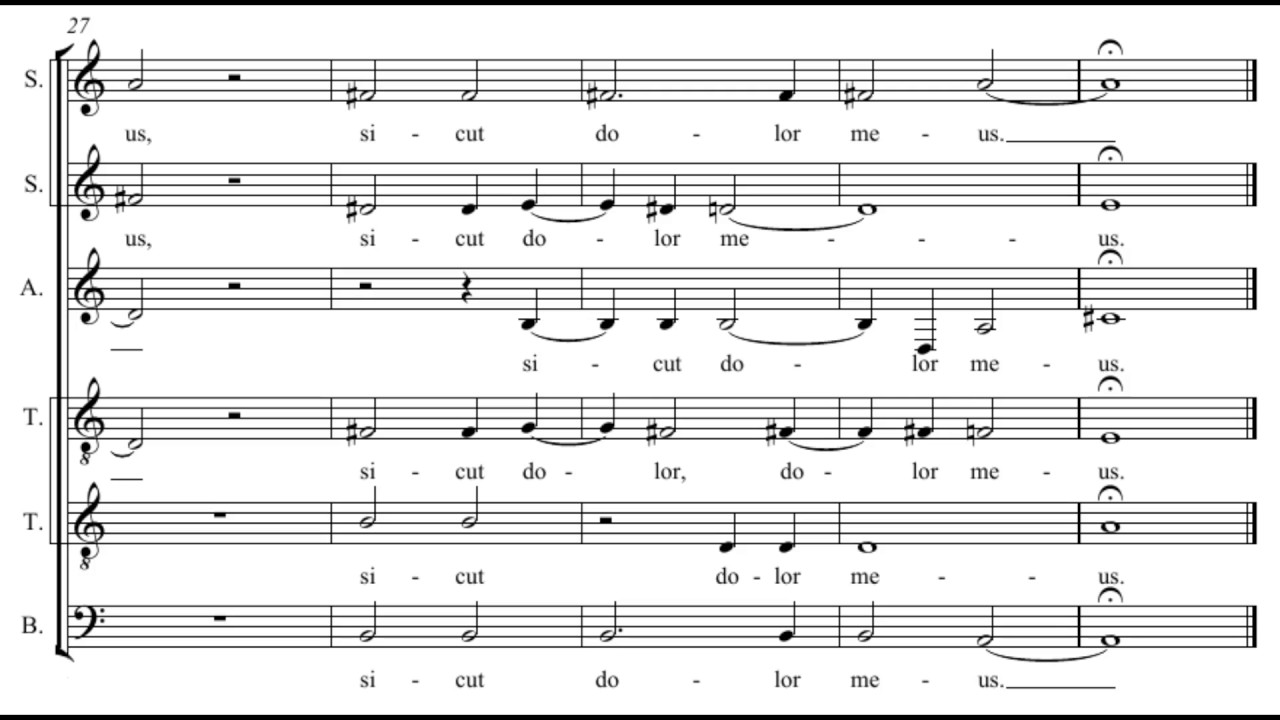 Gesualdo: O vos omnes (Responsoria) - Vox Luminis