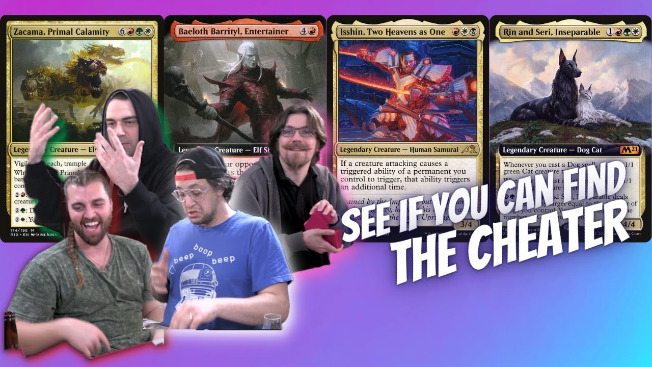 Commander Gameplay - Isshin, Rin and Seri, Baeloth, and Zacama