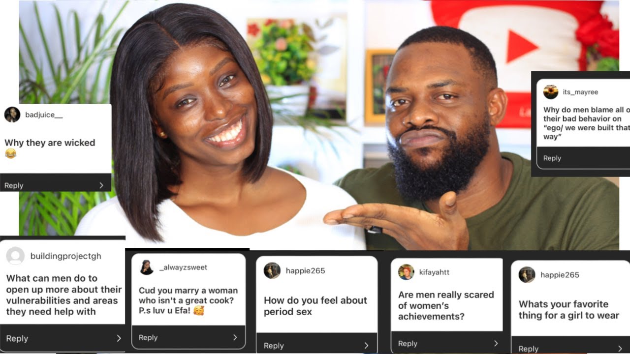 ASKING EFA IWARA QUESTIONS WOMEN ARE SCARED TO ASK MEN
