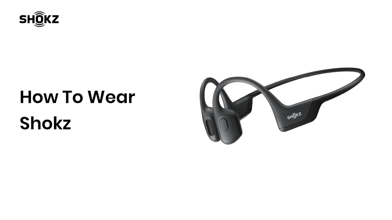 Shokz Bone Conduction Headphones | How to Wear Shokz