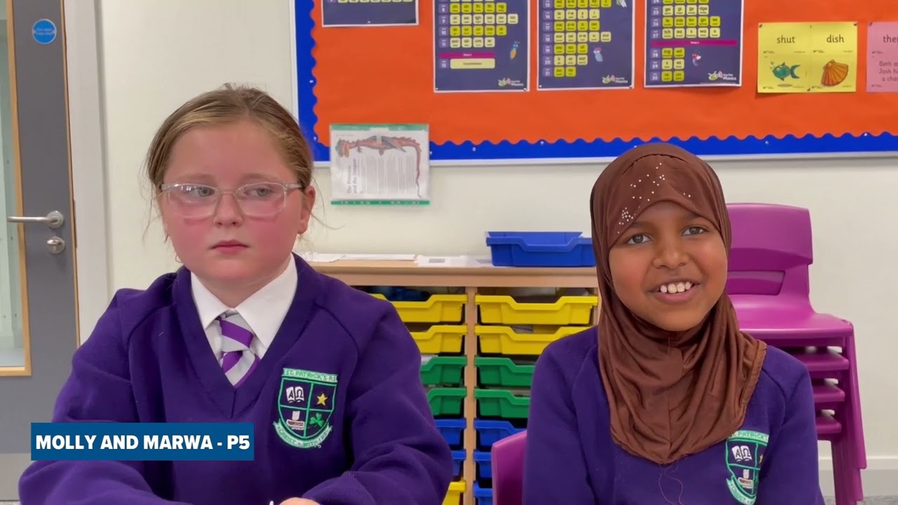 Time to Read programme, St Patrick's Primary School, Belfast, June 2022