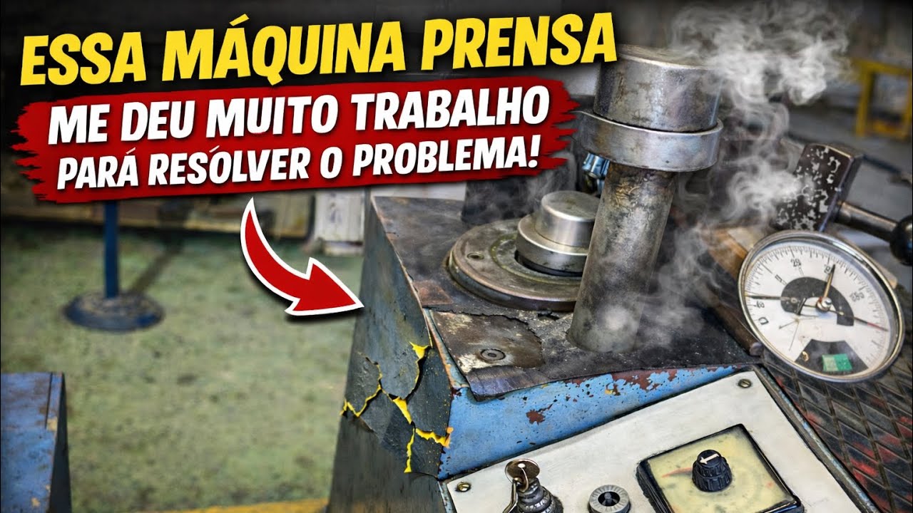 Resolvi o Problema dessa Prensa, deu Muita dor de Cabeça. 