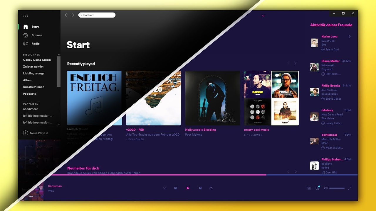 SPOTIFY in SCHÖN?! Adé hässliches Grau!
