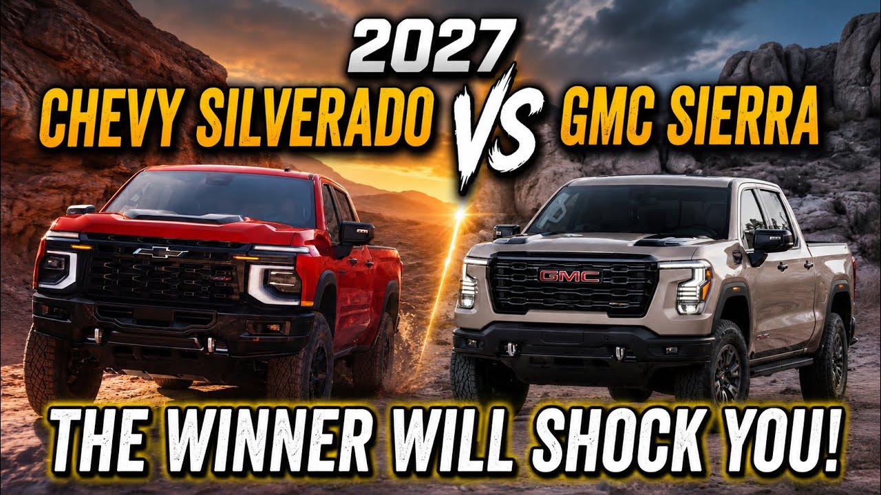 2027 Chevy Silverado VS GMC Sierra Comparison: The People Have Spoken! 