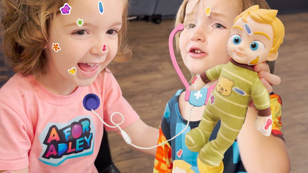 3 CRAZY BABiES get STiCKER POX!! baby niko & navey play a crazy morning with doctor dads day care!