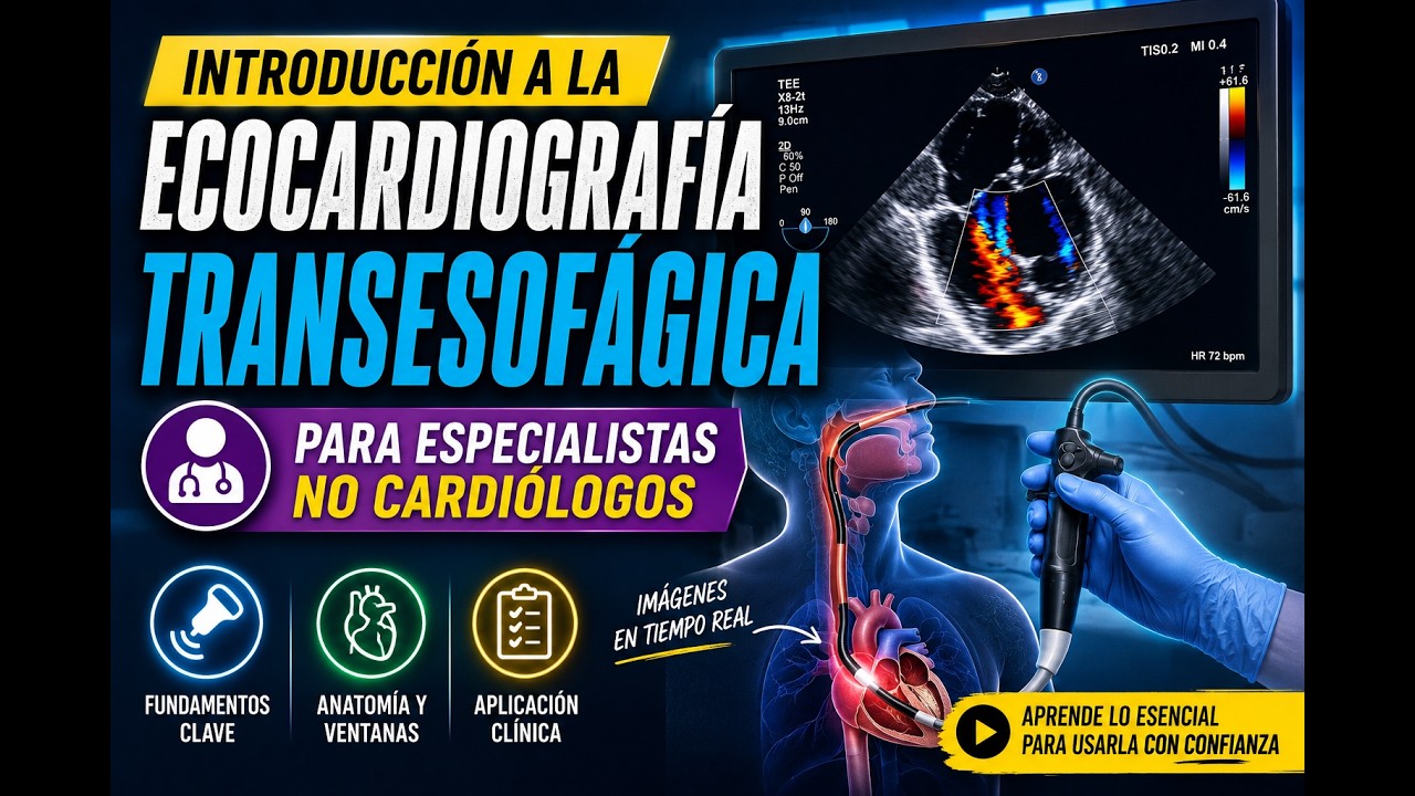 Introducción a la ecocardiografía transesofágica para especialistas no cardiólogos