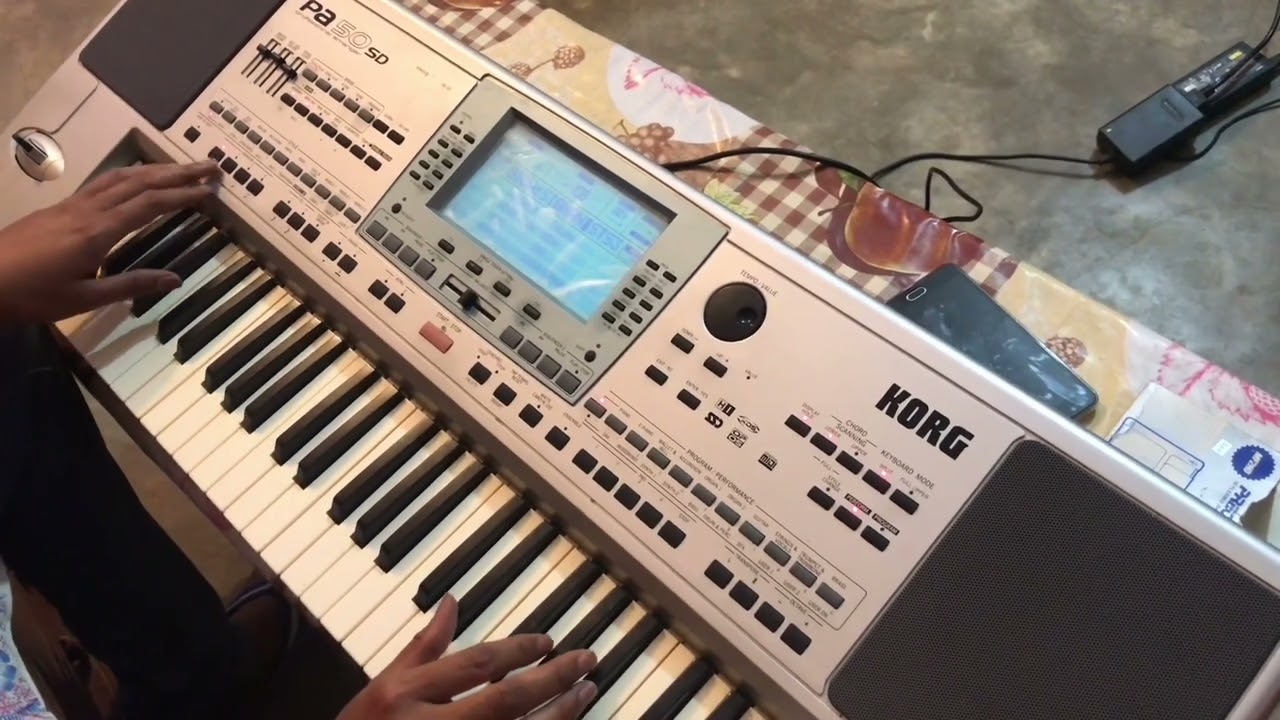 #Korg PA50 SD Indian Tabla Style Pashto Style Tones Amazing Sound Quality