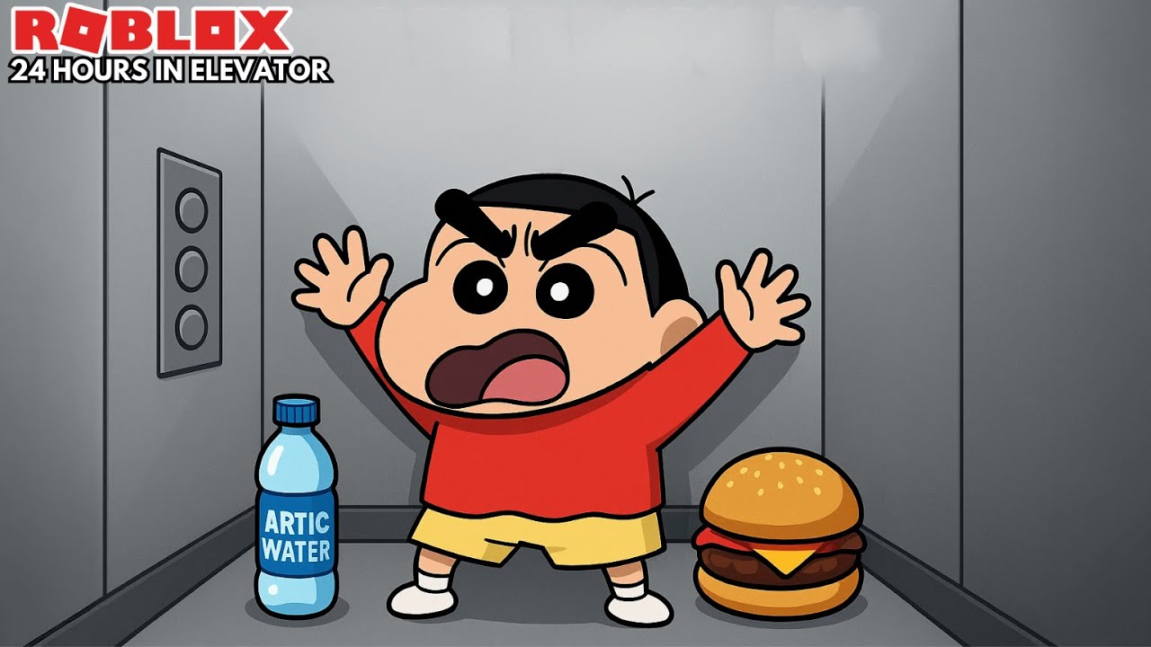 24 Hours in Elevator Survival Gameplay in Tamil | GAMING WITH SHINCHAN