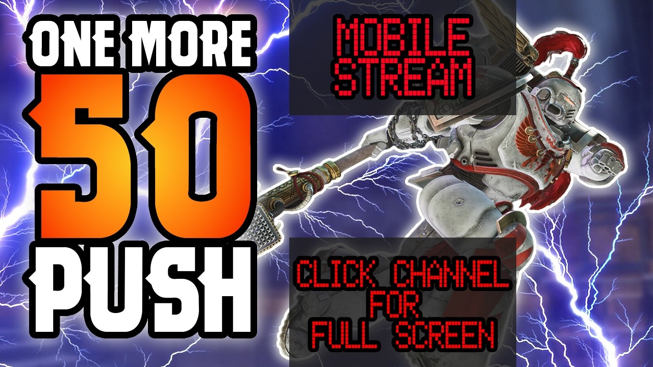 ⚡MOBILE⚡Final Siege 50 MEGAPUSH⚡before Patch 12 tomorrow! - Space Marine 2