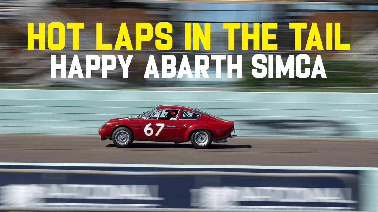 Hot Laps in the Tail Happy Abarth Simca