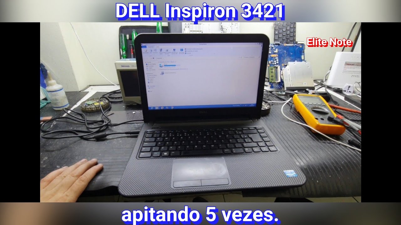 NOTEBOOKDELL INSPIRON 3421 DANDO 5 BEEPS COMO RESOLVER E NAO LIGAVA, RESOLVIDO.