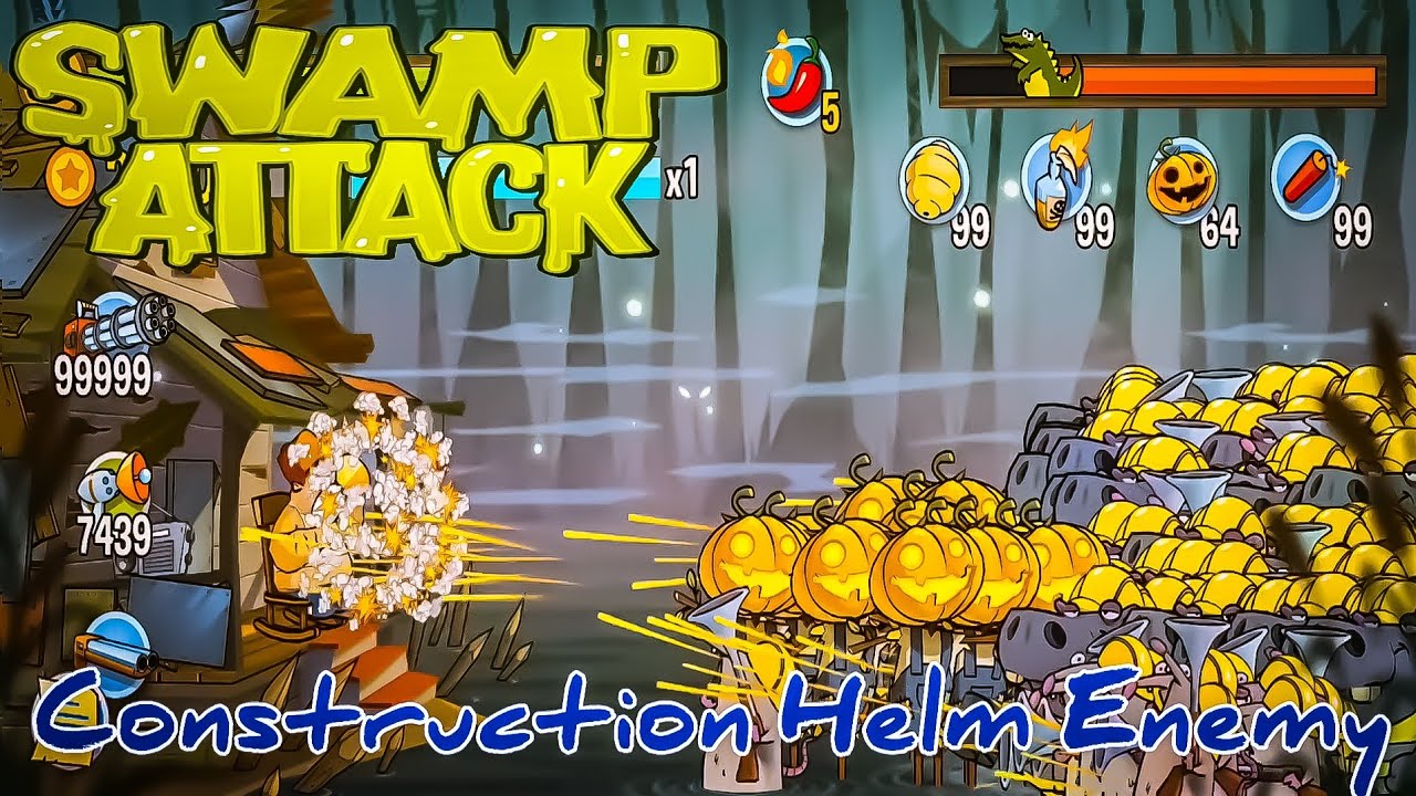 Swamp Attack All Construction Helm Enemy