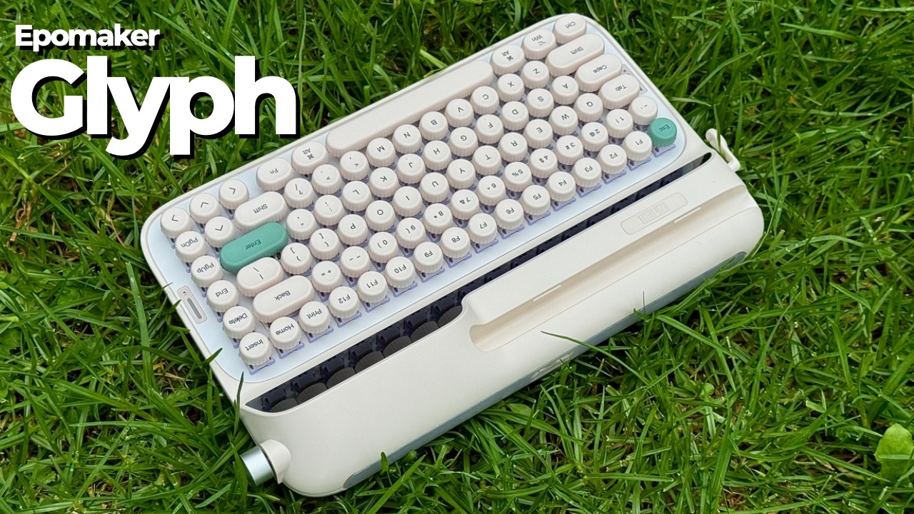 This keyboard is WEIRD...which makes it the BEST?|| Glyph