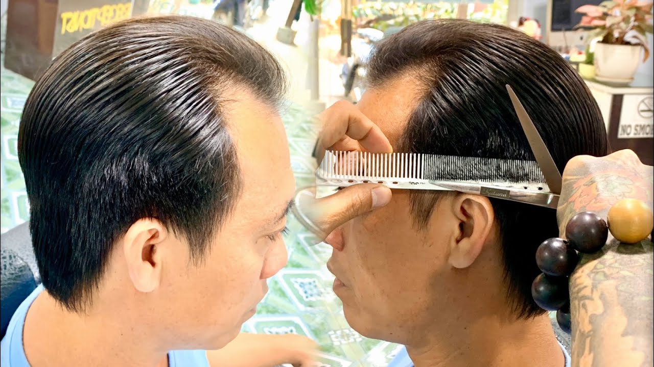 Hướng dẫn cắt tóc bằng kéo ✂️ chi tiết nhất [Full Clip]