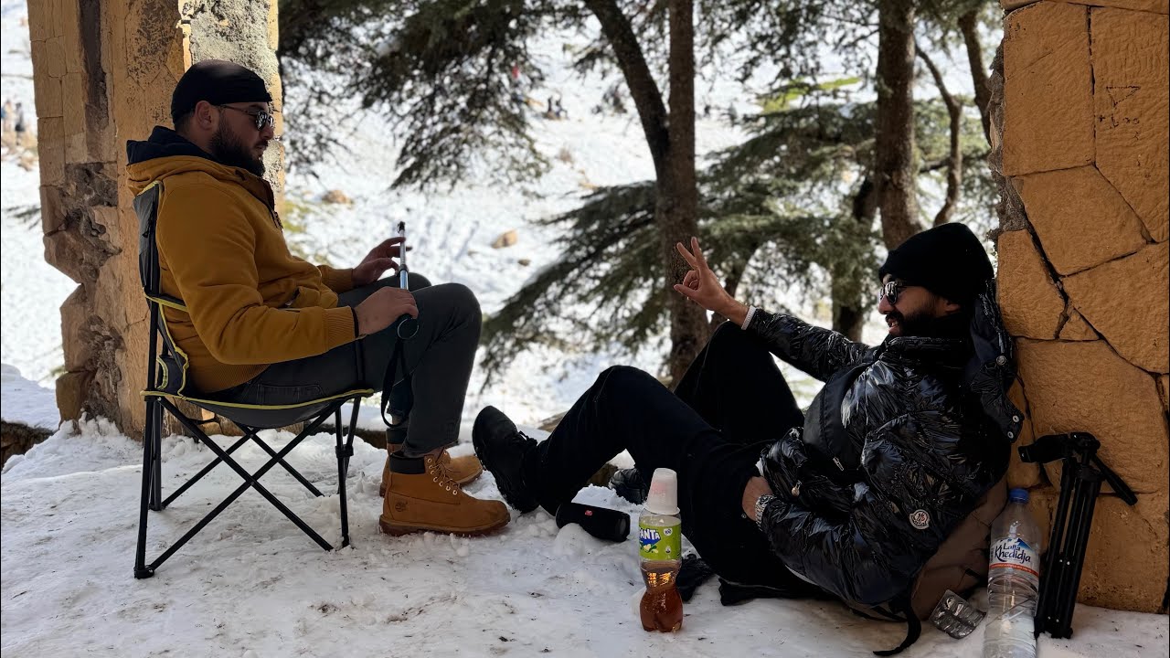 الثلوج في جبال تالا ڤيلف تيزي وزو 