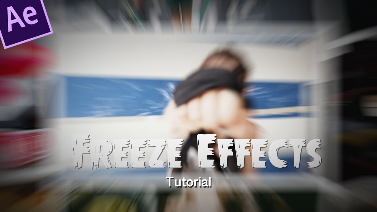 AE「アフターエフェクト」チュートリアル17 | Freeze Effects | 3Dフォトスライドショー