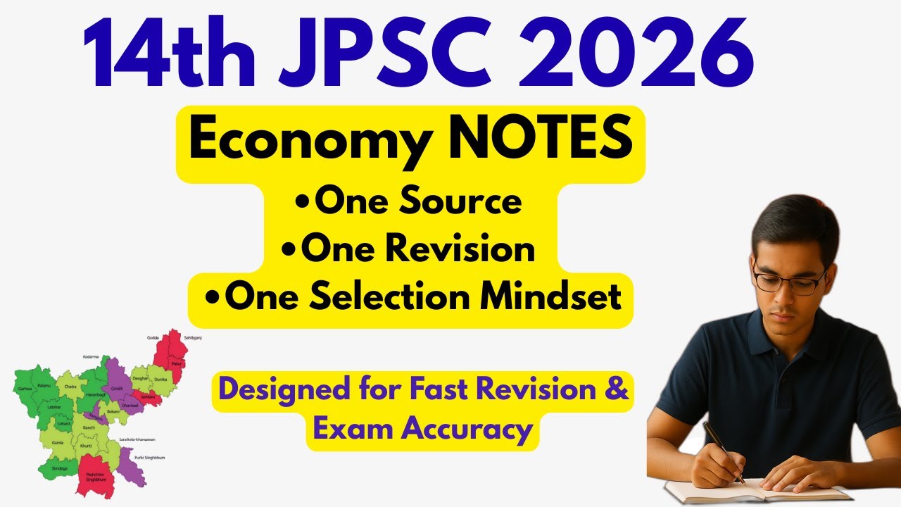 Economy Notes for JPSC | Prelims and Mains Preparation & Strategy | Civils Prep Jharkhand