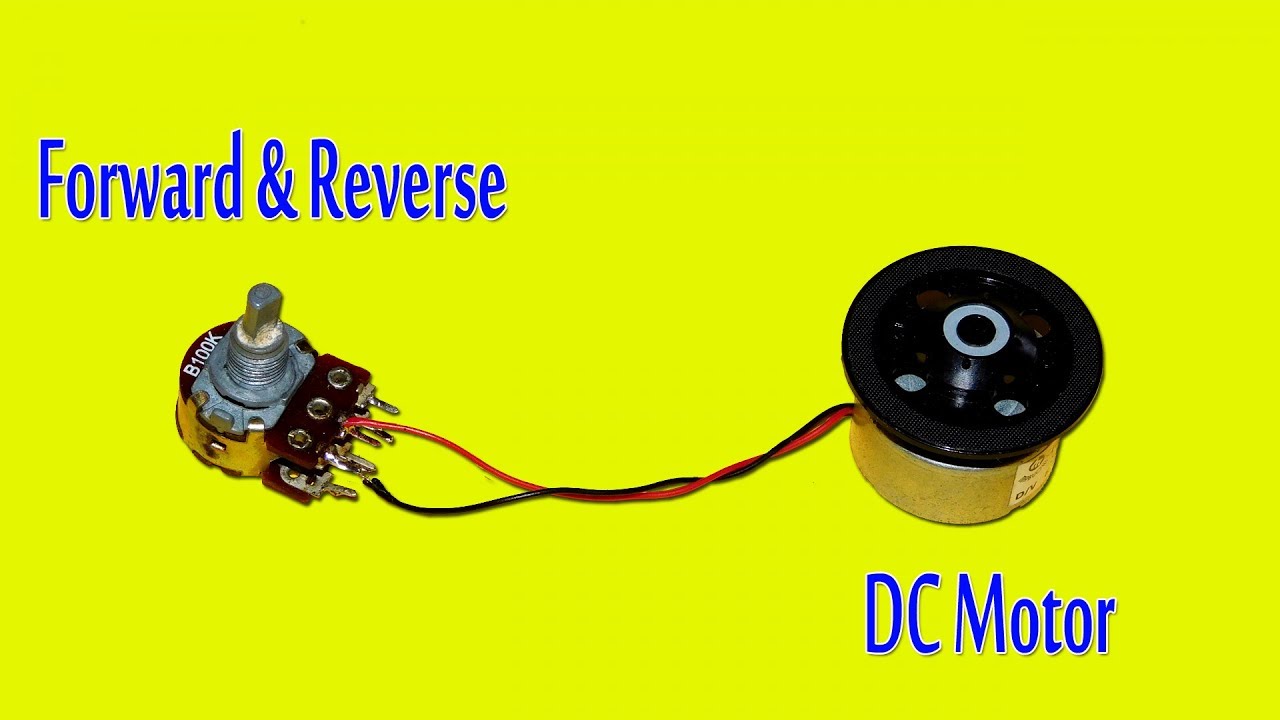 Simple DC Motor Forward and Reverse Control Circuit
