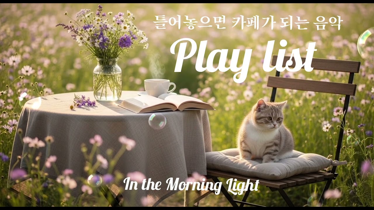 그냥 틀어놓는 카페에서 듣기 좋은 음악/ 편안한 하루를 여는 Healing BGM/Cafe Music Vol.5 #카페에서듣기좋은음악 #봄에듣기좋은노래