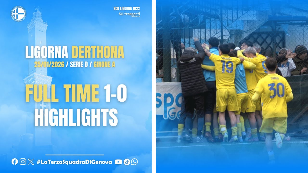 🎥 Ligorna vs Derthona 1-0 | Highlights