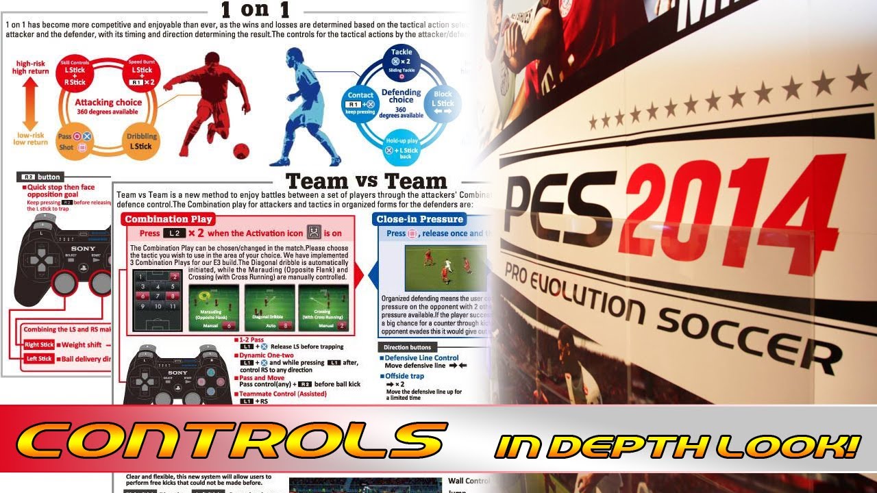 [TTB] [New & Official] PES 2014 - NEW Control Scheme In Depth Look! - New Changes For The Future!