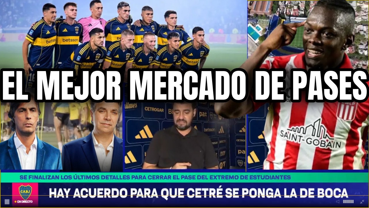 BOMBA Cetré Será REFUERZO de Boca RIQUELME NEGOCIO CON VERON💣🔥