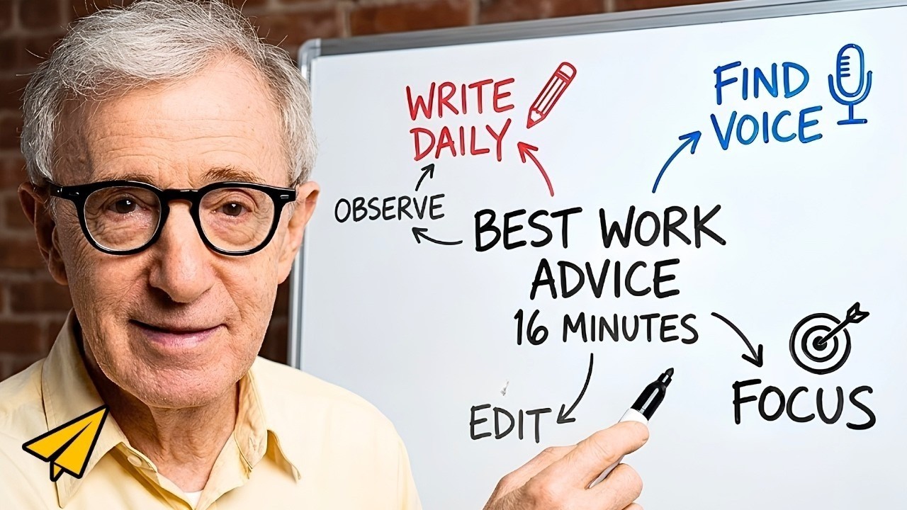 How to Make Your Best Work in 16 Minutes | Woody Allen’s Rule