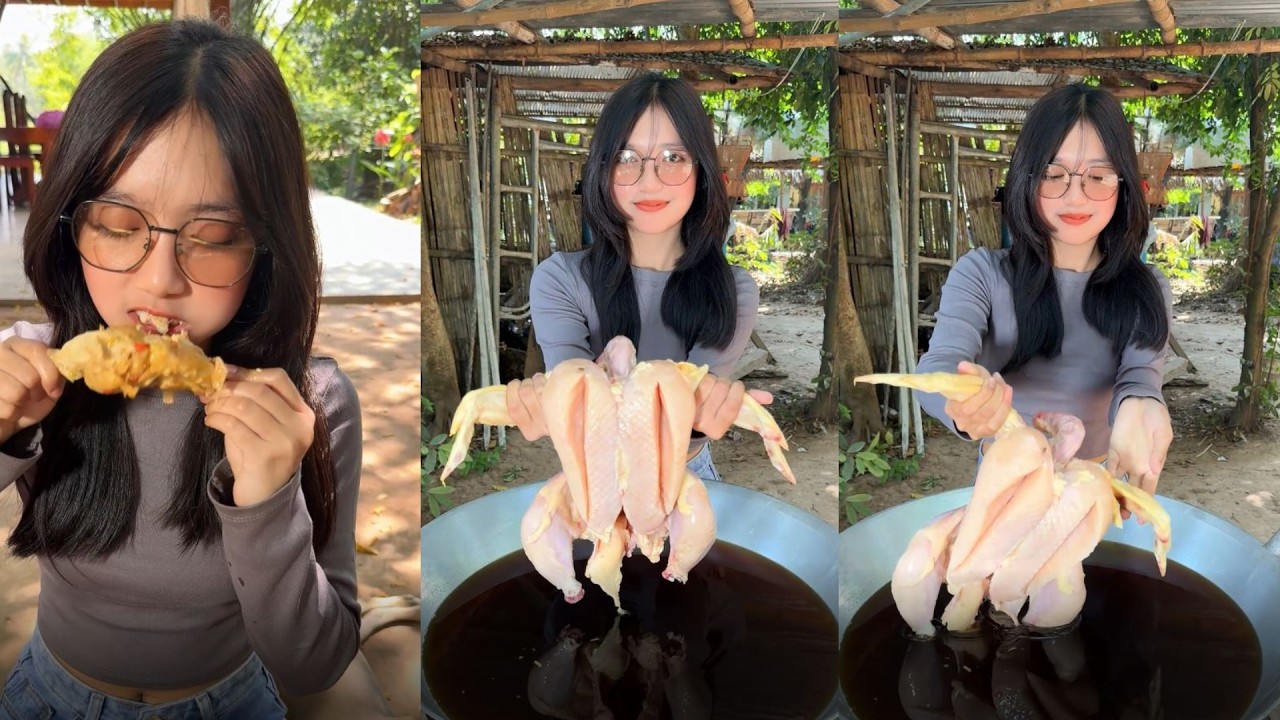 Amazing cooking deep fried chicken braised recipe