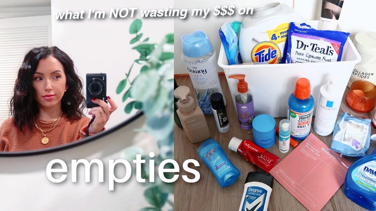 products I've USED UP! ✨ empties...would I repurchase?
