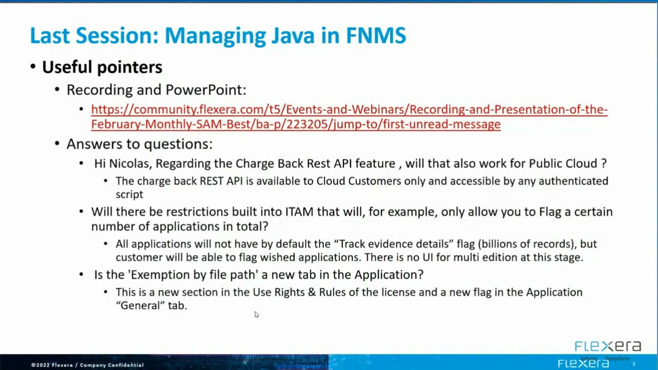 March 2022: Managing unrecognized applications