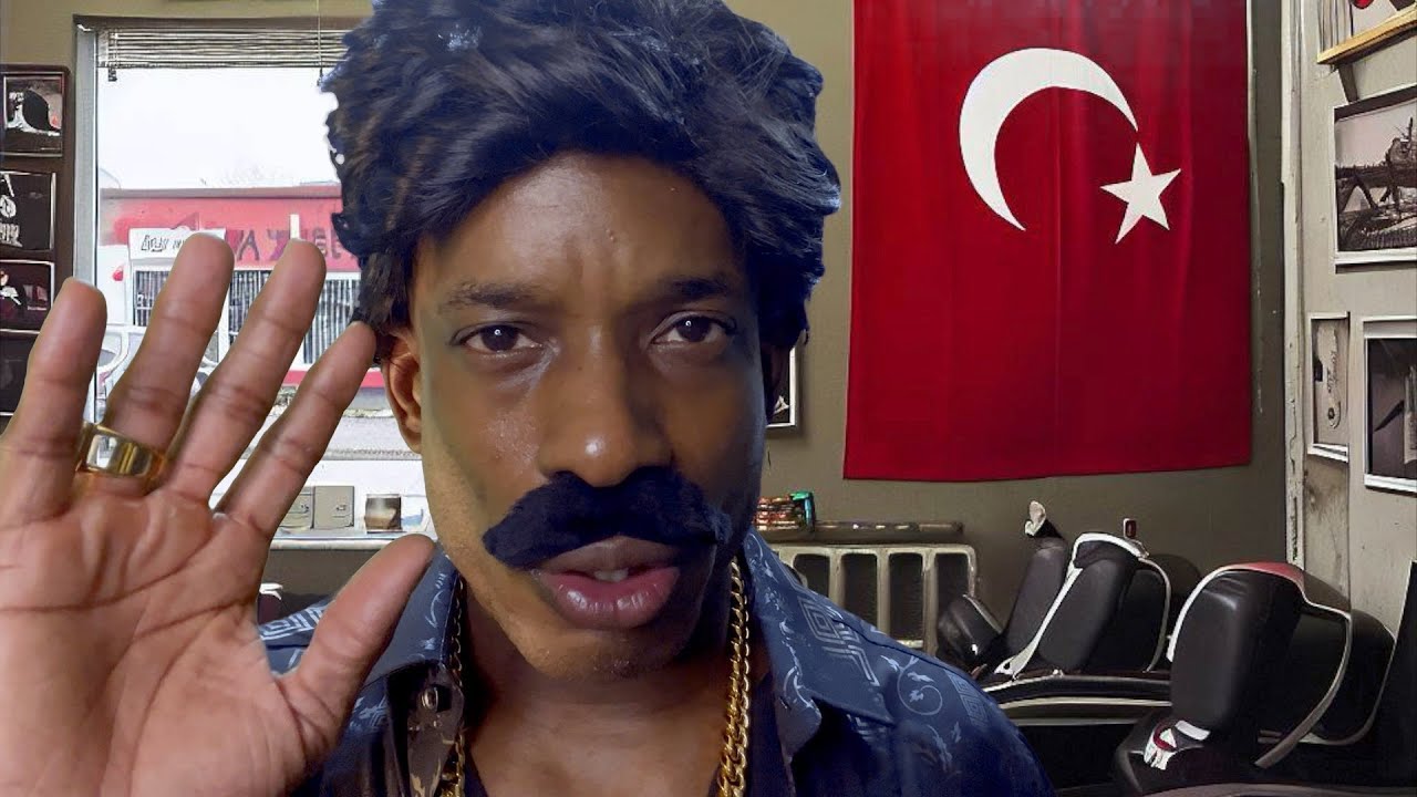 ASMR Barbershop Turkish Barber Hamod !!!