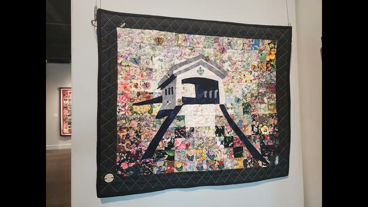 Quilt exhibit at Tryon Palace, New Bern, NC celebrating 250 years of America. 